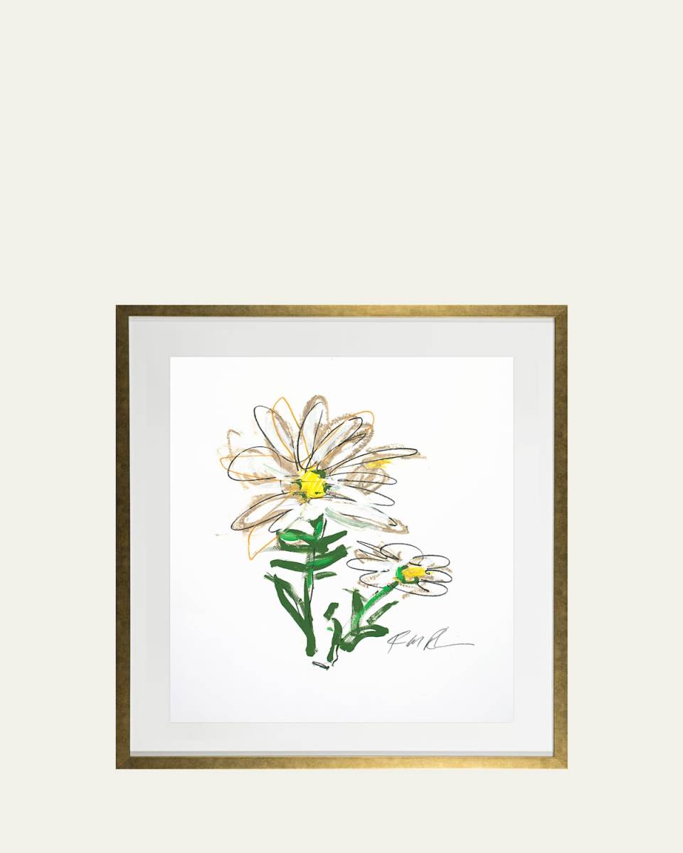 "Yellow & White Daisy - Flower 5" Giclee by Robert Robinson